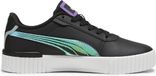 PUMA Carina 2.0 Deep Dive Jr Sneakers - Zwart/Ultraviolet/Turquoise Surf - Maat 37