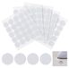 200 œillets thermocollants, 2 cm, polyester, blanc