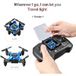 SZSMART Mini Drone plegable (3 Batterij - Autonomie: 10 min - Zwart)