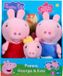 Peppa Pig Knuffelset - Peppa, George, Evie