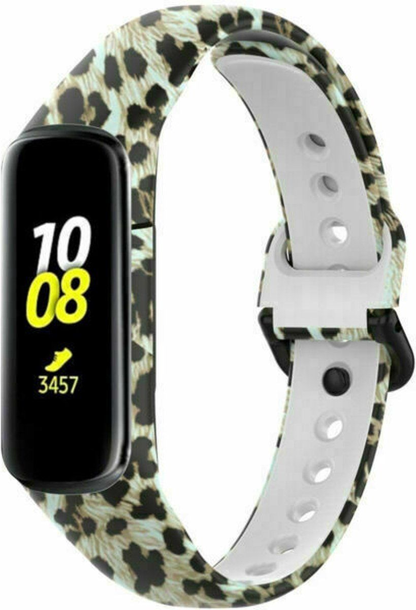 Strap-it Lucky Leopard Samsung Galaxy Fit 2 bandje