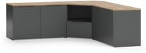 Vicco Wido Woonwand – 3 delen Antraciet/Sonoma