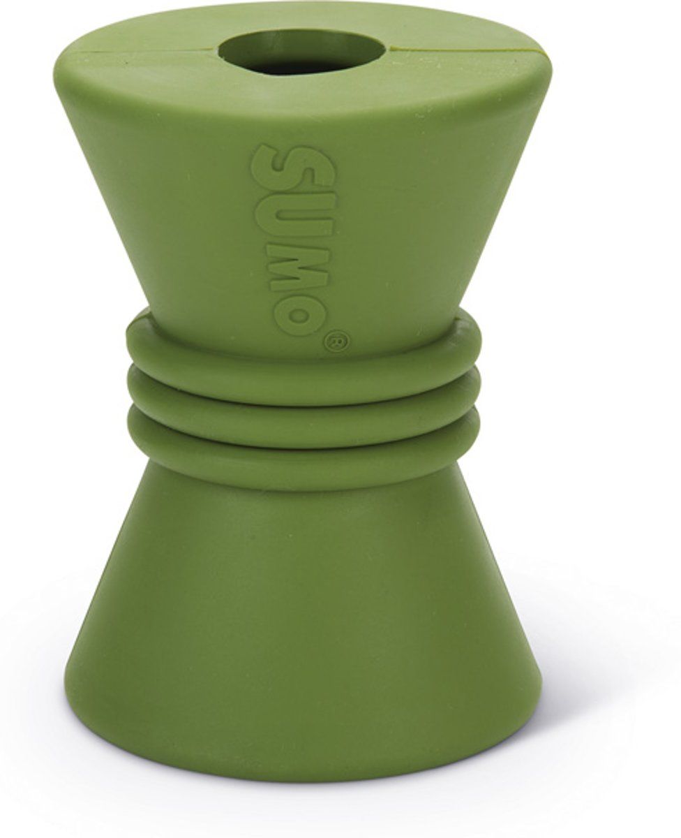 Beeztees Sumo Play Diabolo - Hondenspeelgoed - Groen - 10 x 7 x 7 cm