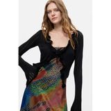 Desigual midi zomerjurk met print - meerkleurig