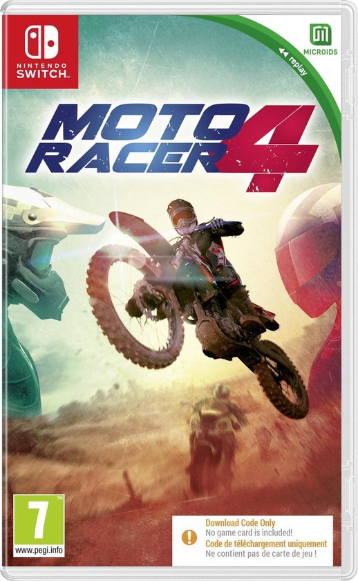 Mindscape Moto Racer 4 (Code in a Box) (Nintendo Switch) Nintendo Switch