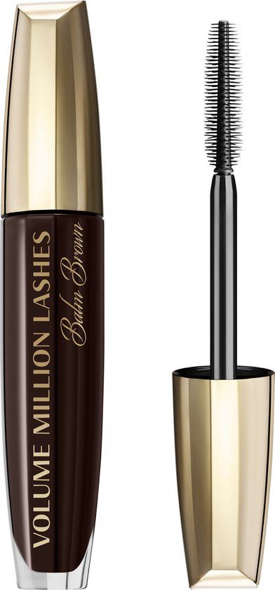 L'Oréal Paris Volume Million Lashes Balm Brown Mascara - Bruin - 10.7 ml