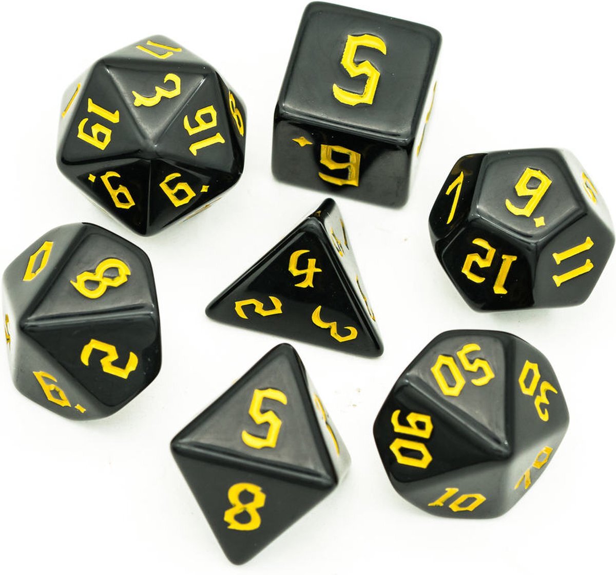 Genvi Black Dice Geel