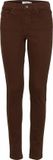 b.young BYLUNI SLIM JEANS Dames Slim Fit Jeans Chicory Coffee W26 X L30