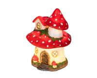 Decoris Champignon 20x20x27 rood