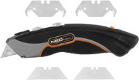 NEO 63-700 Serie - Trapezium- en Haakmes - Metalen Behuizing - Met Magazijn - Anti-slip Handvat