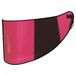 HJC Vizier HJ-48 Pinlock voorbereid, Vizieren en Pinlocks, RST rood