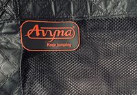 Avyna trampoline veiligheidsnet rechthoekig 275 x 190 cm (213) - Zwart