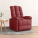 Fauteuil de relaxation Maison Exclusive, rouge vin, rembourré
