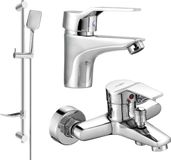 Mexen Caro DF62 set de bain, chrome - 746603DF62-00