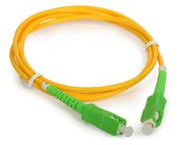 Microconnect FIB884001 InfiniBand en Glasvezelkabel 1 m SC Geel
