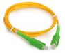 Microconnect FIB884001 InfiniBand en Glasvezelkabel 1 m SC Geel