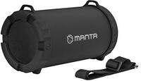 Manta SPK204FM Bluetooth luidspreker muziekbox draagbare Bluetooth box met FM-radio micro-SD en USB draadloos 15 Watt incl. draagriem