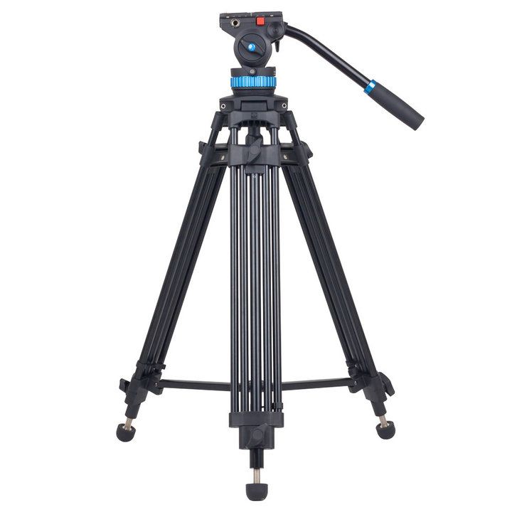 Sirui SH-15 Video Tripod - Black - 10kg Max. Load
