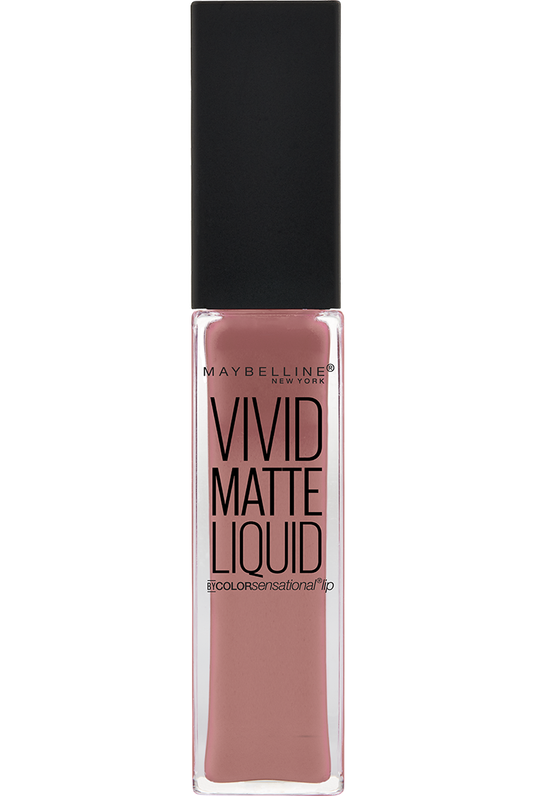 Maybelline Vivid Matte Liquid - 50 Nude Thrill - Nude - Lippenstift