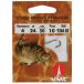 Ragot Hameçon Monté Bronze Forgé Oeil Tourné Spade 9284bz 0.5 M