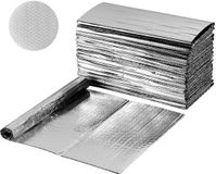VEVOR Reflecterende Folie, Verpakking van 16 Stuks, 6 mm Aluminiumfolie-Isolatieplaat, 61 x 122 cm