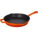 SILVERCREST Cocotte en fonte émaillée, Ø30 cm (Orange)