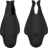 CalExotics Rechargeable Nipplettes - Bondage / SM Nipple Clamps Zwart