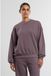 Urban Classics Oversized Light Terry Crewneck sweater/trui - M - Paars