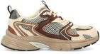 Sacha - Dames - Bruine sneakers met multicolor details - Maat 39