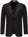 Michael Kors Blazer Tuxedo Peak Lapel Zwart Polyester Maat 54