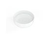 Swiss Aqua Technologies Lavabo à poser Infinitio 39 x 39 x 12 cm sans trop-plein, Blanc mat