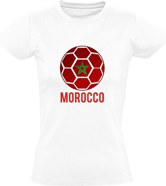 Sol's Morocco Bal Dames T-shirt - Wit - 3XL