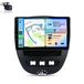 Hexinex Android 15 2GB+64GB WiFi autoradio pour Peugeot 107 / Citroën C1 (2005-2014), processeur 4 cœurs, écran 10 pouces