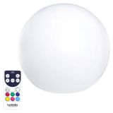 LUMISKY BOBBY C50 Boule lumineuse flottante - LED multicolore, dimmable - Télécommande - Chargeur sans fil - Diamètre 50 cm