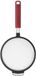 KitchenAid Passoire avec poignée, passoire ronde, 17 cm, plastique/acier inoxydable, rouge