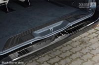 Zwart-Chroom Avisa Zwart-Chroom RVS Achterbumperprotector passend voor Mercedes Vito / V-Klasse 2014- 'Ribs'