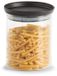 Zeller Pot de conservation 650 ml - Transparent & Noir