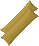vidaXL Kussensloop - 2 stuks - HOUTEN - Lichtgroen - 40 x 145 cm - Faux Linnen