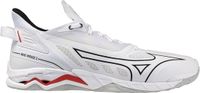 Mizuno Wave Mirage Indoor Schoenen Unisex Volleybal Wit/Zwart/Fiery Rood Maat 41