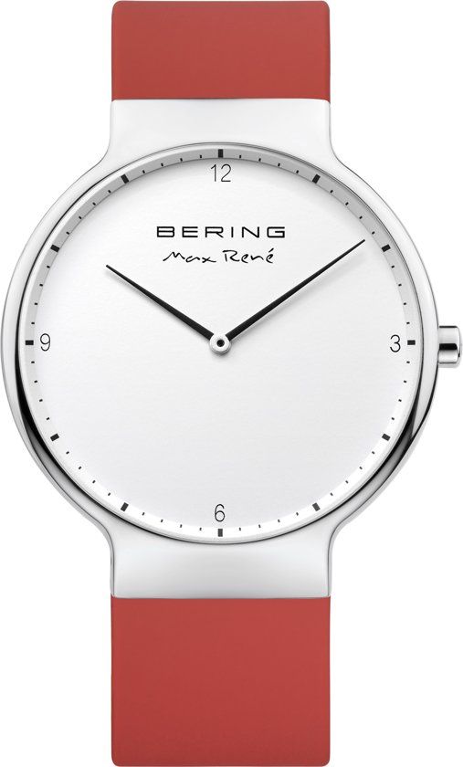 Bering Max René 15540-500 Horloge - Rood - Ø 40 mm