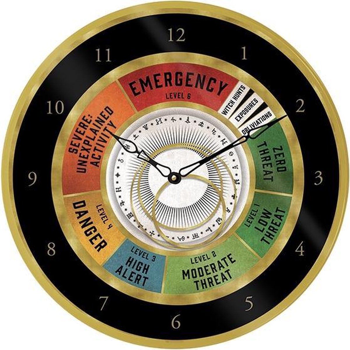 Fantastic Beasts Wizarding World Wandklok - Multi Colour