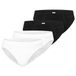 Mey Heren slip / onderbroek 4 pack Casual Cotton zwart / wit