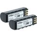 Vhbw 2x Batterie Compatible Avec Leuze Hs6578 Scanner de code-barres POS
