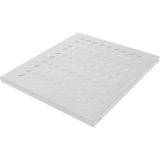 LogiLink Professional LogiLink 19" vakkenbak, 1 hoogte-eenheid, vast gemonteerd, 525 mm diep.