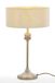 Jupiter Lampe de table KASZMIR écru 1xE27 20W abat-jour en tissu 54x35x35 cm IP20
