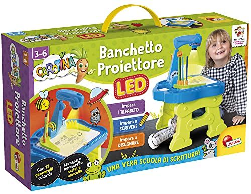 Liscianigiochi Lisciani Giochi Carotina 88614 LED-projector voor school, meerkleurig