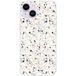 1001 coques Apple iPhone 14 Terrazzo color bedrukt siliconen hoesje