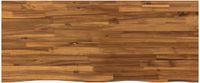 vidaXL Tafelblad Naturel Glas 110 x 50 x 3 cm