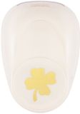 Vaessen Creative Pons - Figuurpons - Klavertje Vier - 3,6 x 3,3 cm