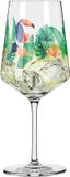 RITZENHOFF Aperitiefglas 500 ml – Serie Sommerdauw – Motief nr. 13 met kleurrijke Tucan